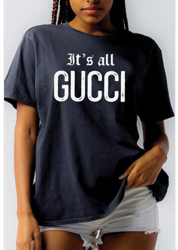 Polar Bee It's All Gucci Tee (Black) WPB-1554