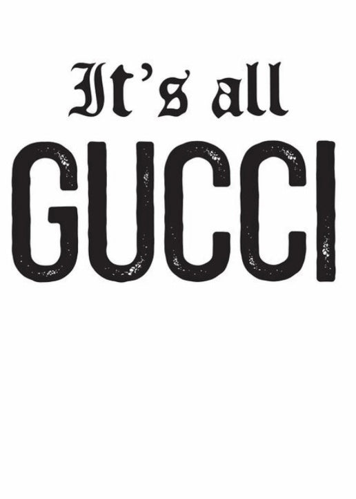 Polar Bee It's All Gucci Tee (White) WPB-1554