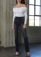 Vibrant Relaxed Skinny Jean (Vintage Black) EP2012