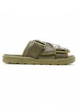 Kappa 222 Banda Mitel 1 Sandals (Green/Olive/White) 304KUQ0