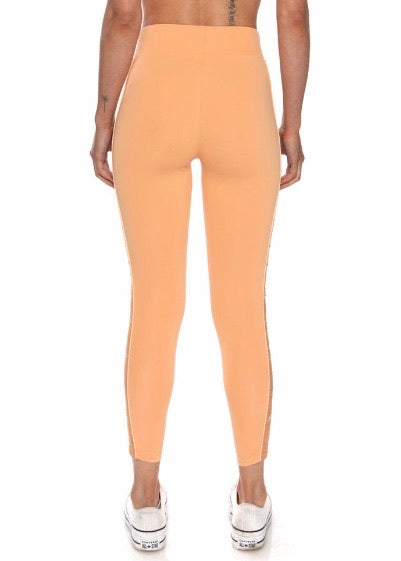 Kappa 222 Banda Bartes Leggings (Peach/White/Pink Blush) 38127LW