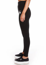 Kappa Authentic Tarnow Leggings (Black/White Bright) 34167WW