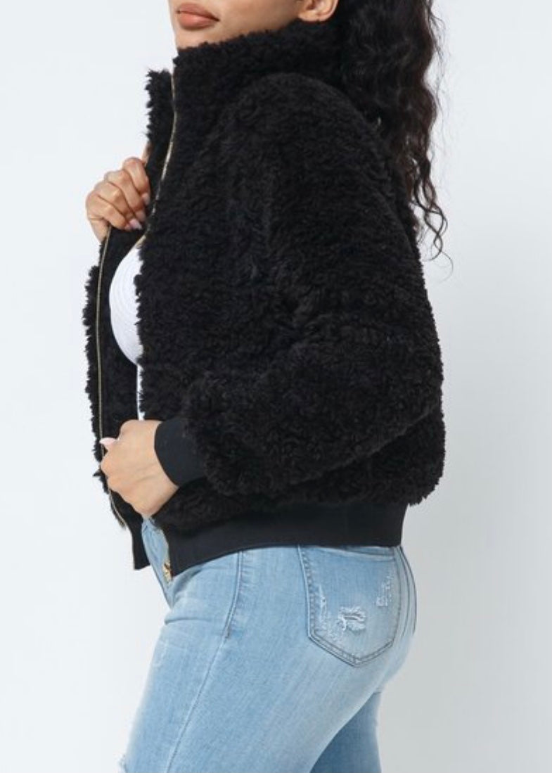 Hera Collection Poodle Jacket (Black) 22532