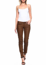 Request Jeans Juniors Skinny Pants (Cognac) 92491