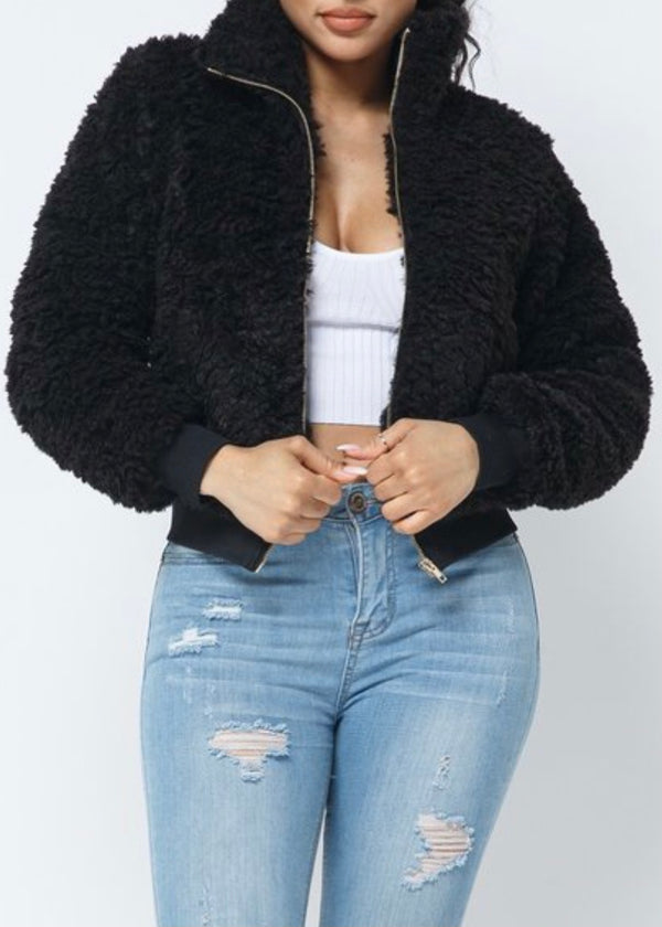 Hera Collection Poodle Jacket (Black) 22532